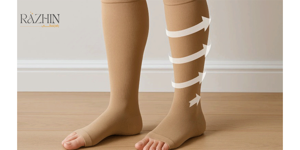 جوراب واریس و کاربرد آن
