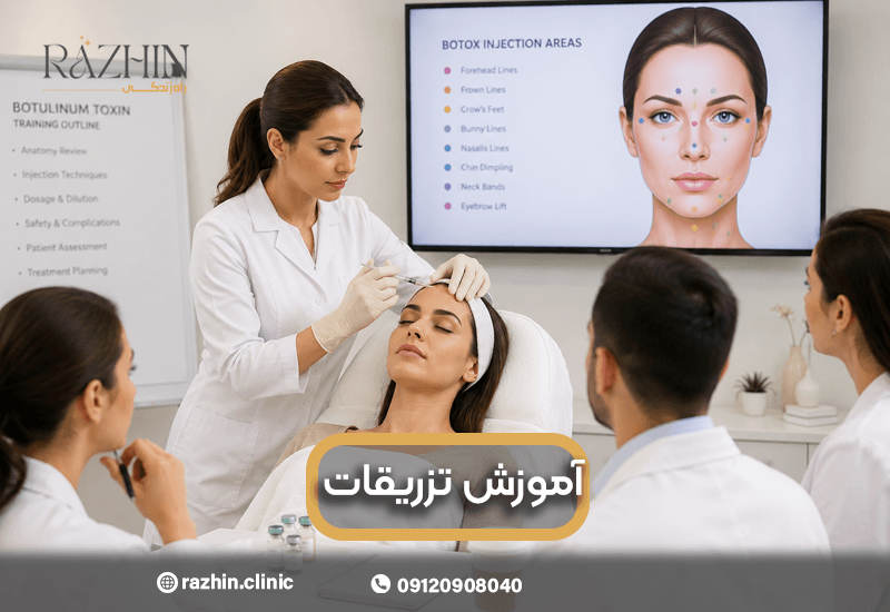 آموزش تزریق بوتاکس