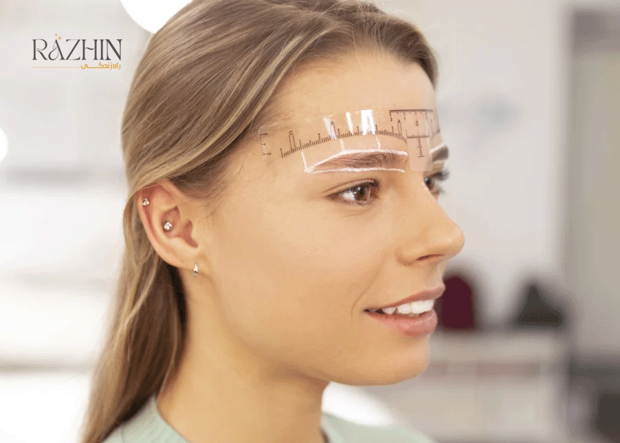 آموزش کاشت ابرو
