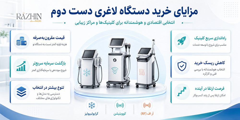 خرید دستگاه لاغری دست دوم