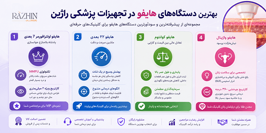 بهترین دستگاه های هایفو