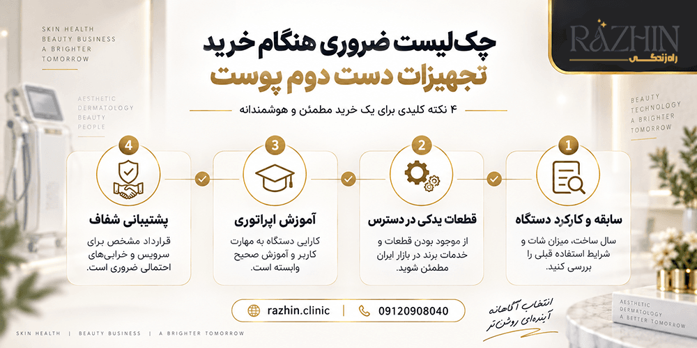 تجهیزات دست دوم پوست